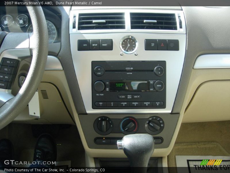 Controls of 2007 Milan V6 AWD
