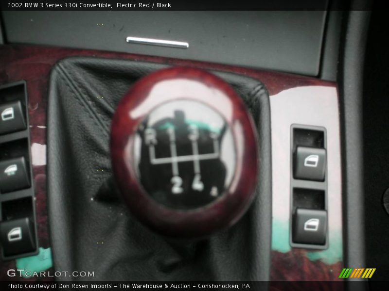 Electric Red / Black 2002 BMW 3 Series 330i Convertible