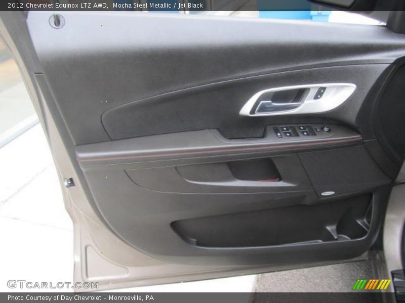 Mocha Steel Metallic / Jet Black 2012 Chevrolet Equinox LTZ AWD