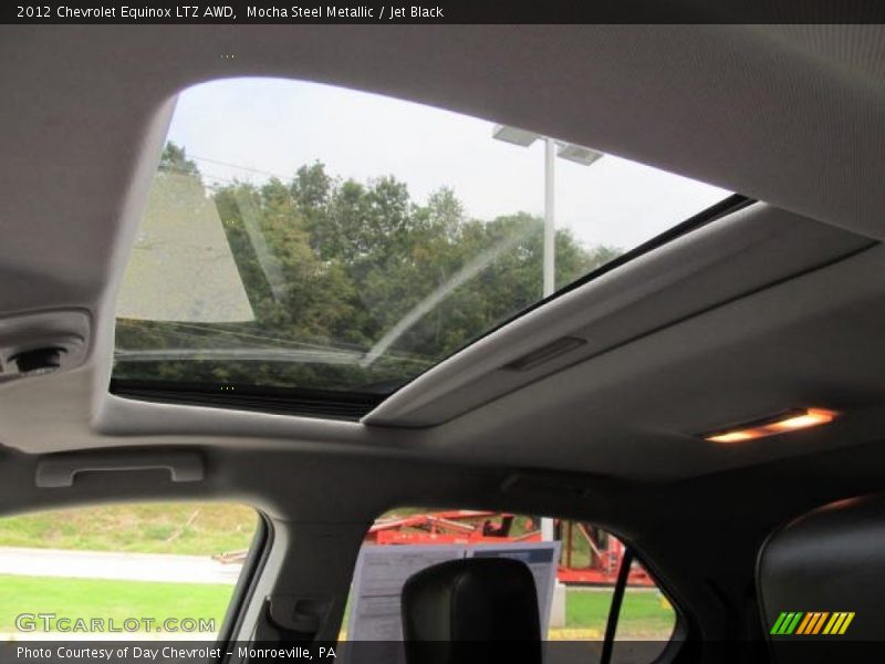 Mocha Steel Metallic / Jet Black 2012 Chevrolet Equinox LTZ AWD