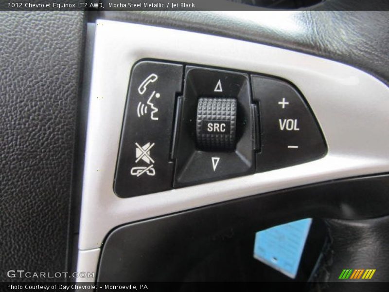 Mocha Steel Metallic / Jet Black 2012 Chevrolet Equinox LTZ AWD