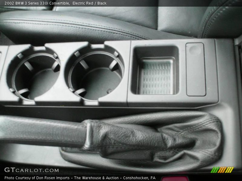 Electric Red / Black 2002 BMW 3 Series 330i Convertible