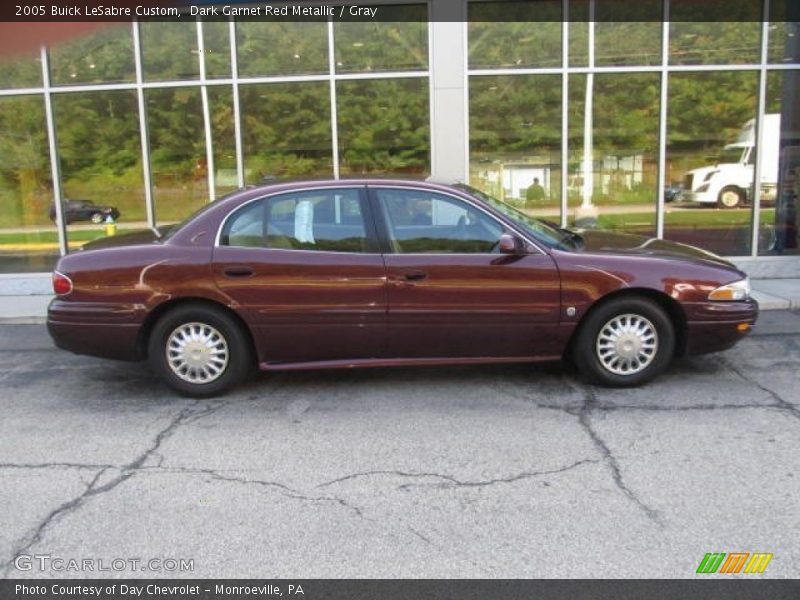 Dark Garnet Red Metallic / Gray 2005 Buick LeSabre Custom
