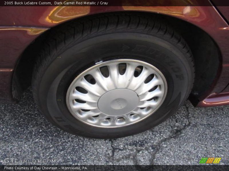 Dark Garnet Red Metallic / Gray 2005 Buick LeSabre Custom