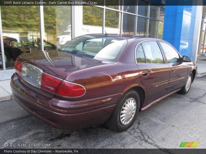 Dark Garnet Red Metallic / Gray 2005 Buick LeSabre Custom