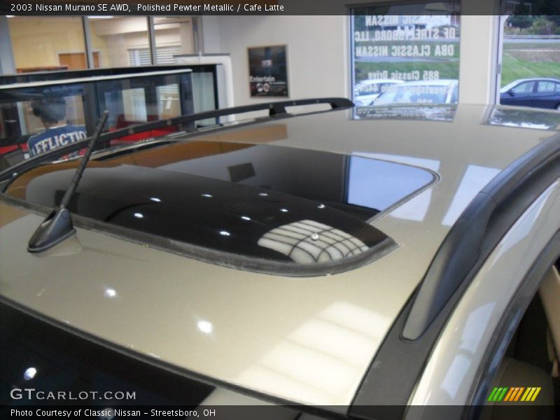 Polished Pewter Metallic / Cafe Latte 2003 Nissan Murano SE AWD