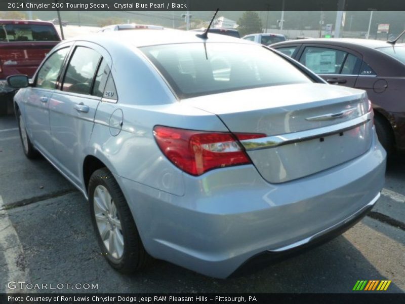 Crystal Blue Pearl / Black 2014 Chrysler 200 Touring Sedan
