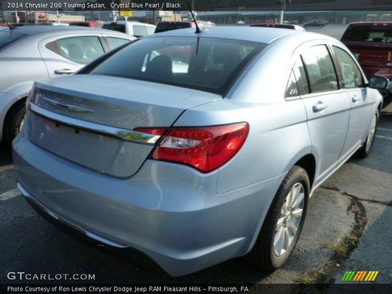 Crystal Blue Pearl / Black 2014 Chrysler 200 Touring Sedan