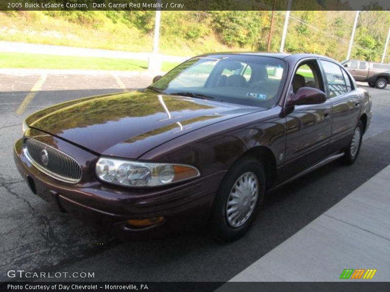 Dark Garnet Red Metallic / Gray 2005 Buick LeSabre Custom