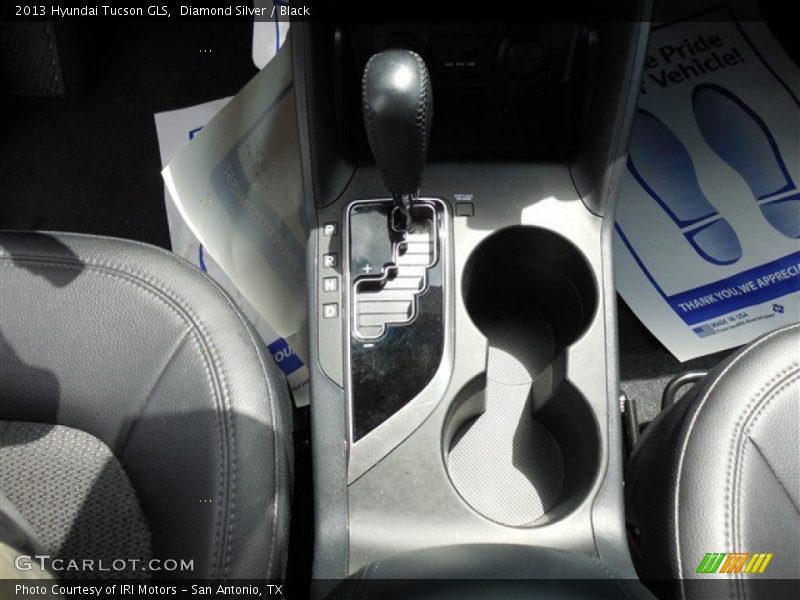 Diamond Silver / Black 2013 Hyundai Tucson GLS