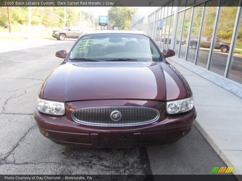 Dark Garnet Red Metallic / Gray 2005 Buick LeSabre Custom