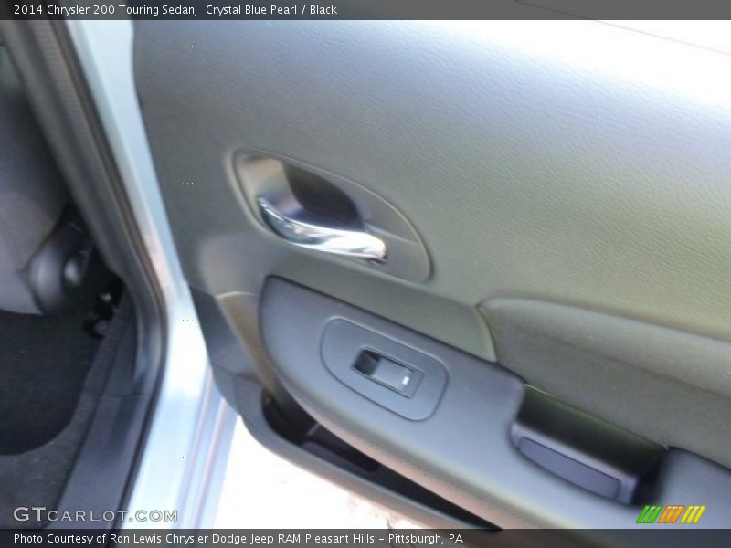 Crystal Blue Pearl / Black 2014 Chrysler 200 Touring Sedan