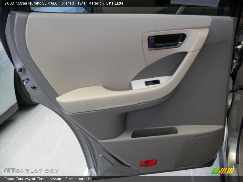 Polished Pewter Metallic / Cafe Latte 2003 Nissan Murano SE AWD