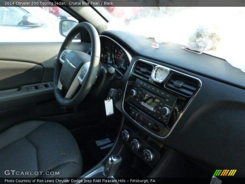 Crystal Blue Pearl / Black 2014 Chrysler 200 Touring Sedan