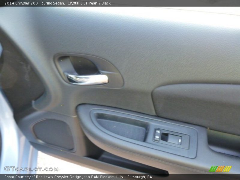 Crystal Blue Pearl / Black 2014 Chrysler 200 Touring Sedan