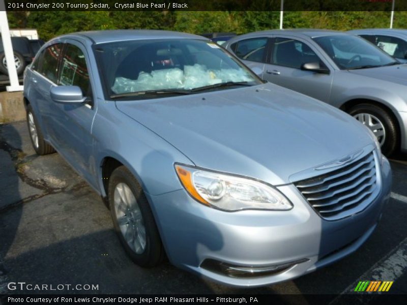 Crystal Blue Pearl / Black 2014 Chrysler 200 Touring Sedan