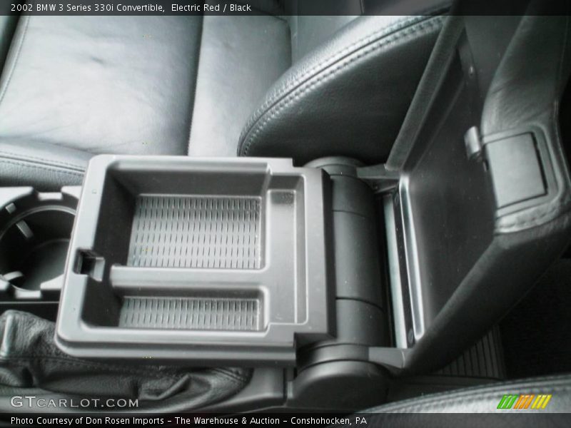 Electric Red / Black 2002 BMW 3 Series 330i Convertible