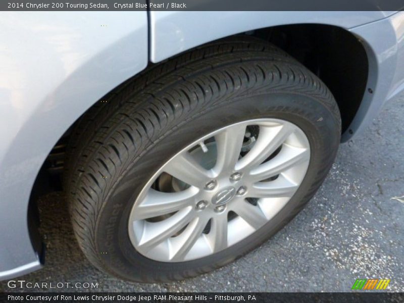 Crystal Blue Pearl / Black 2014 Chrysler 200 Touring Sedan