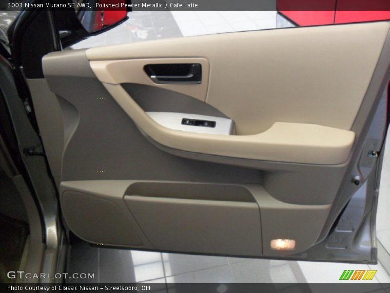 Polished Pewter Metallic / Cafe Latte 2003 Nissan Murano SE AWD