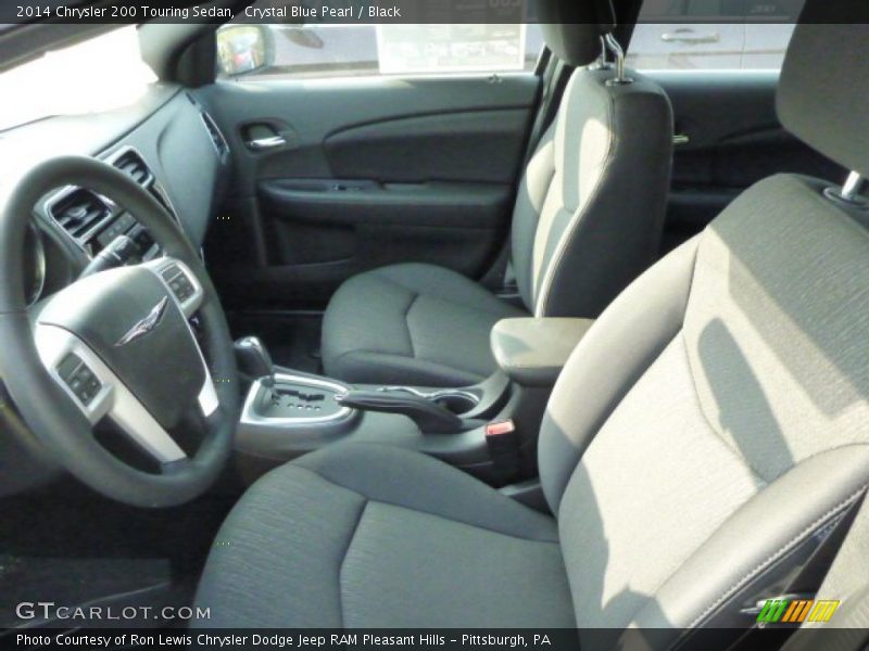 Crystal Blue Pearl / Black 2014 Chrysler 200 Touring Sedan