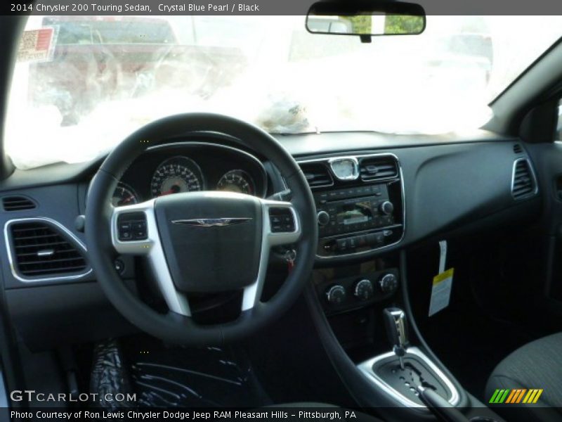Crystal Blue Pearl / Black 2014 Chrysler 200 Touring Sedan