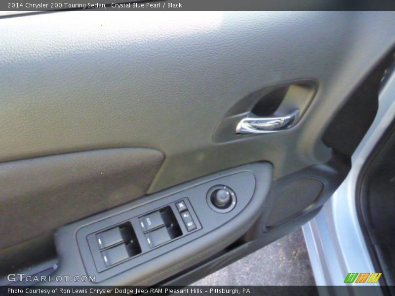 Crystal Blue Pearl / Black 2014 Chrysler 200 Touring Sedan