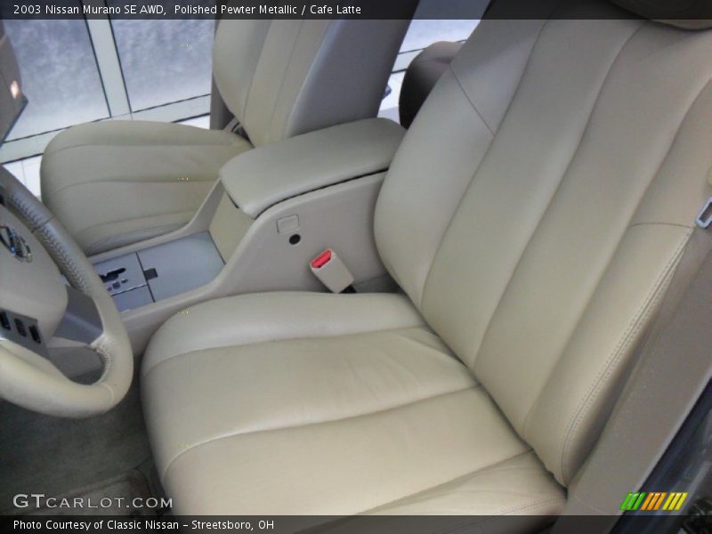 Polished Pewter Metallic / Cafe Latte 2003 Nissan Murano SE AWD