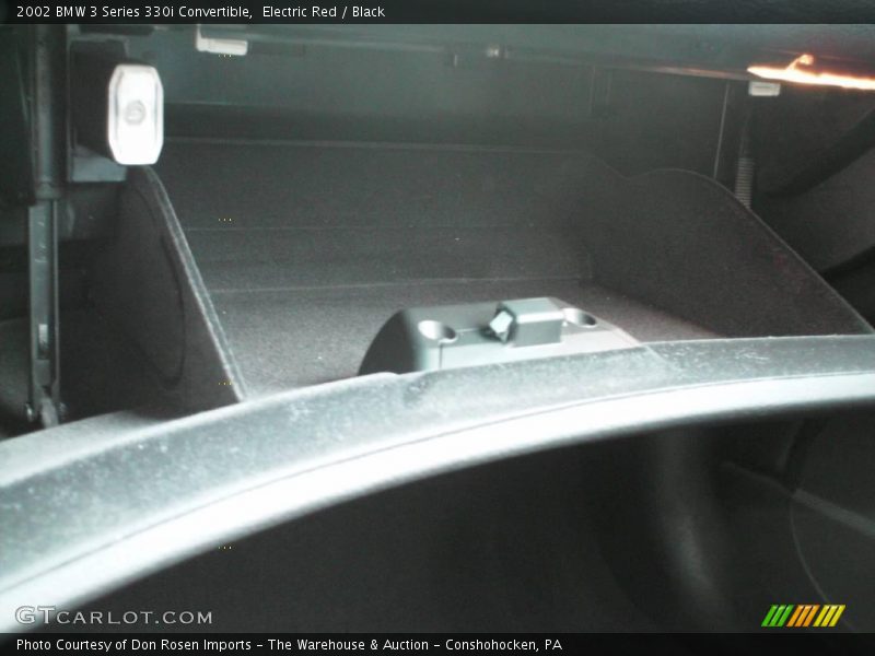 Electric Red / Black 2002 BMW 3 Series 330i Convertible