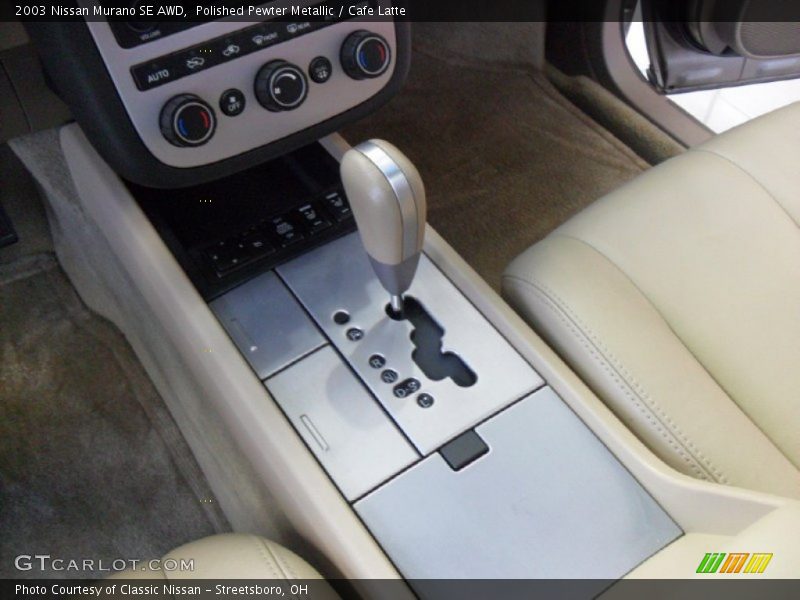 Polished Pewter Metallic / Cafe Latte 2003 Nissan Murano SE AWD
