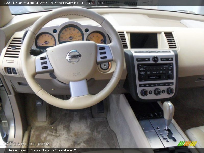 Polished Pewter Metallic / Cafe Latte 2003 Nissan Murano SE AWD