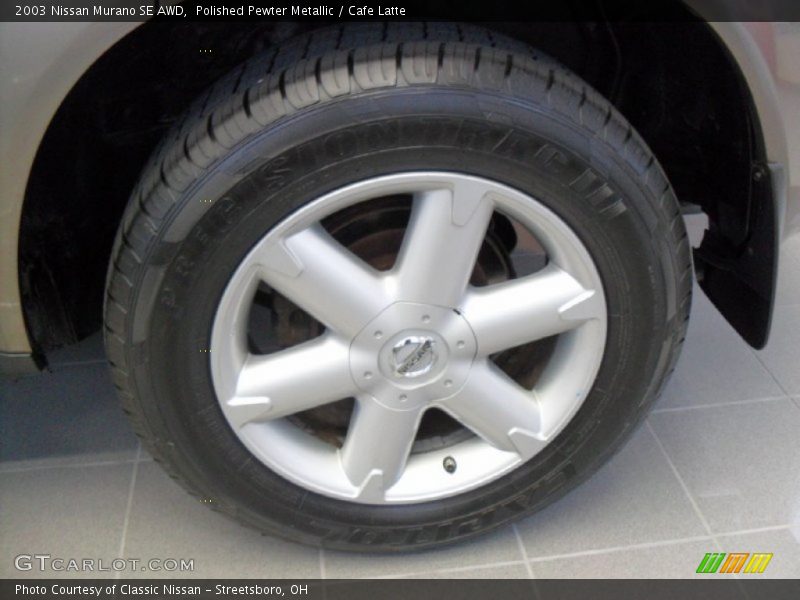 Polished Pewter Metallic / Cafe Latte 2003 Nissan Murano SE AWD