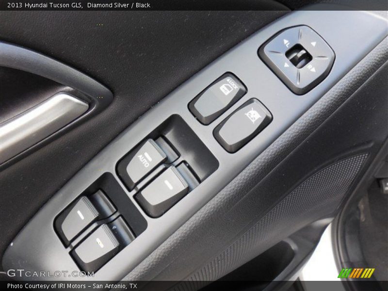 Diamond Silver / Black 2013 Hyundai Tucson GLS