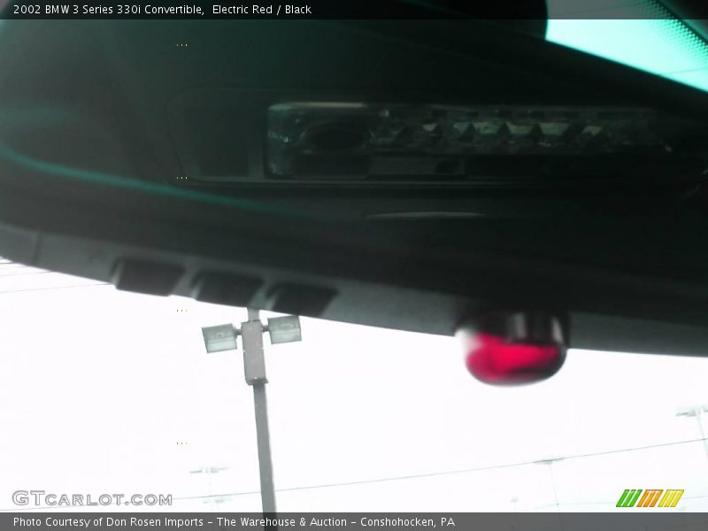Electric Red / Black 2002 BMW 3 Series 330i Convertible