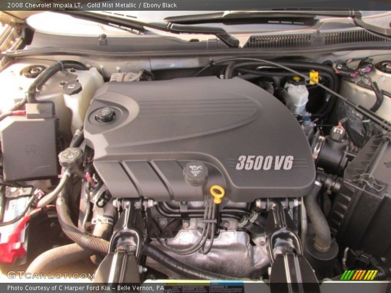 Gold Mist Metallic / Ebony Black 2008 Chevrolet Impala LT