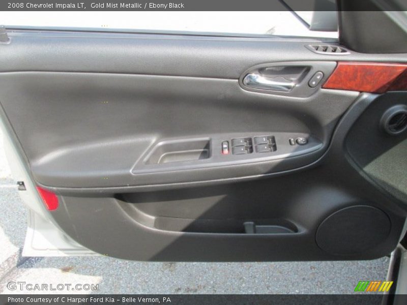 Gold Mist Metallic / Ebony Black 2008 Chevrolet Impala LT