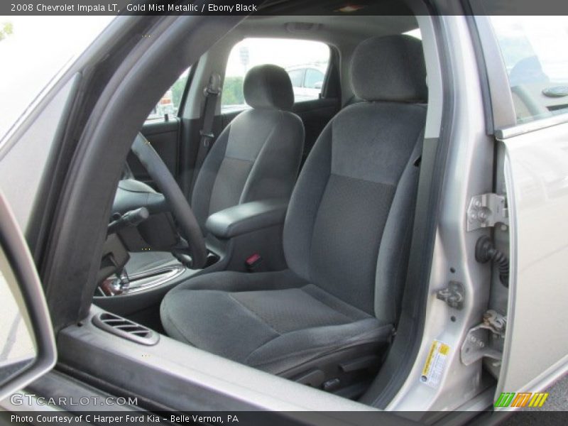 Gold Mist Metallic / Ebony Black 2008 Chevrolet Impala LT