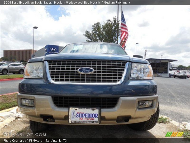 Medium Wedgewood Blue Metallic / Medium Parchment 2004 Ford Expedition Eddie Bauer