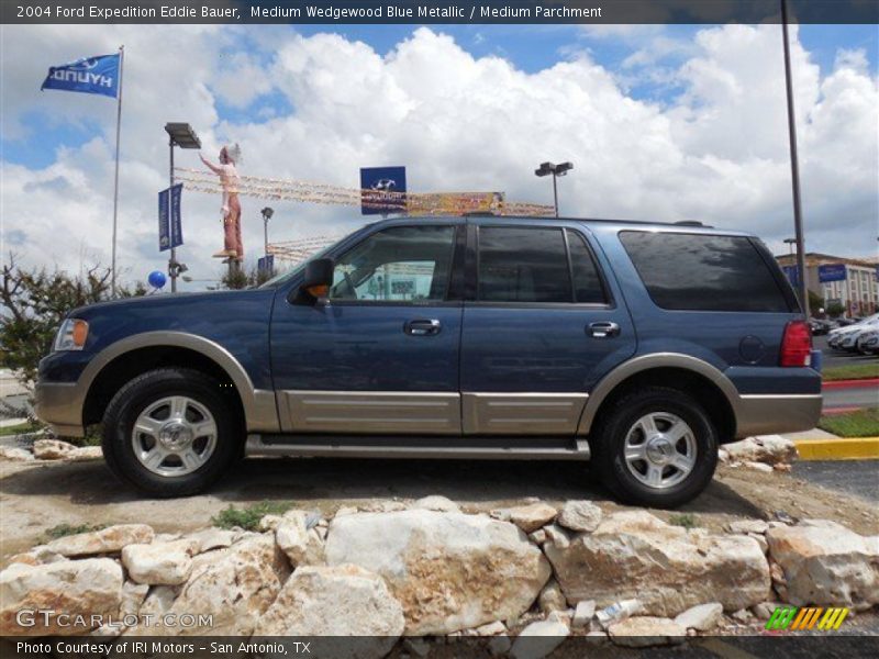 Medium Wedgewood Blue Metallic / Medium Parchment 2004 Ford Expedition Eddie Bauer