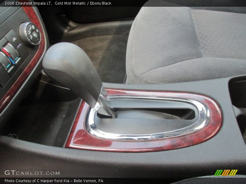 Gold Mist Metallic / Ebony Black 2008 Chevrolet Impala LT