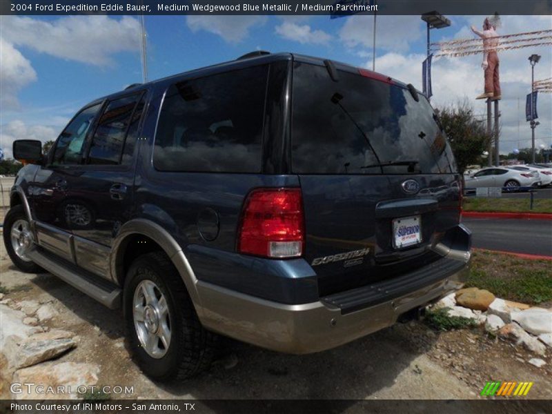 Medium Wedgewood Blue Metallic / Medium Parchment 2004 Ford Expedition Eddie Bauer