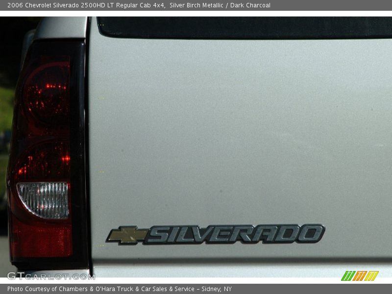 Silver Birch Metallic / Dark Charcoal 2006 Chevrolet Silverado 2500HD LT Regular Cab 4x4