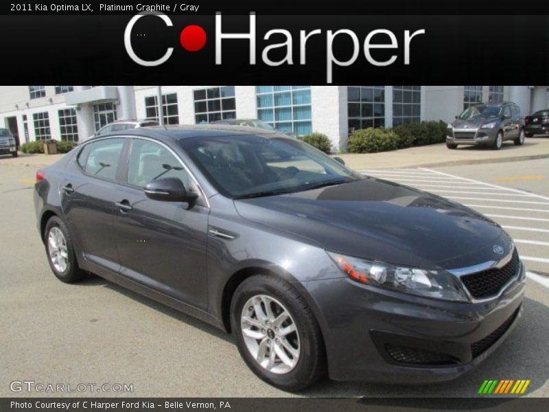 Platinum Graphite / Gray 2011 Kia Optima LX