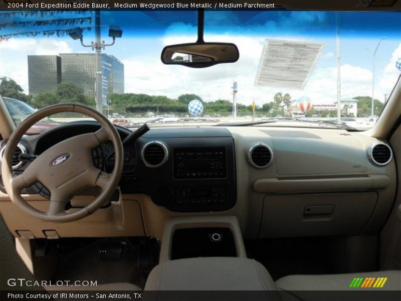 Medium Wedgewood Blue Metallic / Medium Parchment 2004 Ford Expedition Eddie Bauer