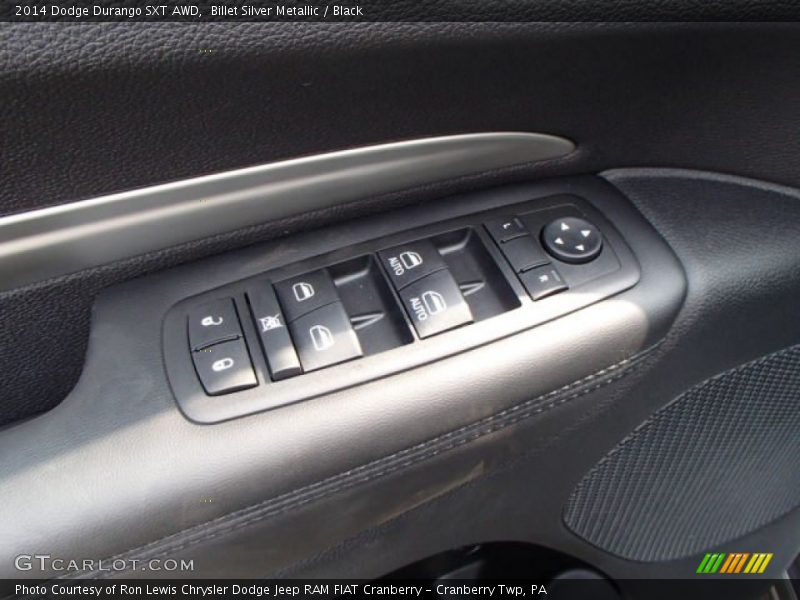Billet Silver Metallic / Black 2014 Dodge Durango SXT AWD