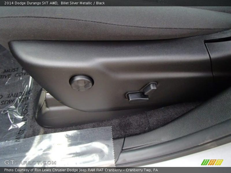 Billet Silver Metallic / Black 2014 Dodge Durango SXT AWD