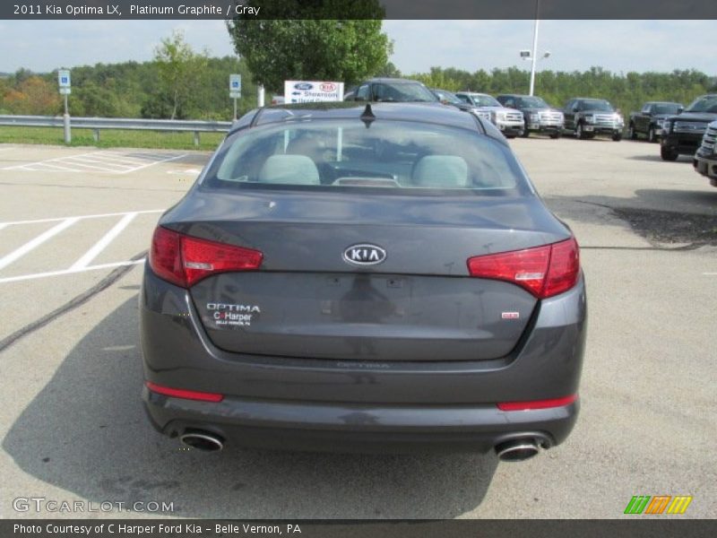 Platinum Graphite / Gray 2011 Kia Optima LX