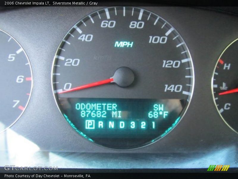 Silverstone Metallic / Gray 2006 Chevrolet Impala LT