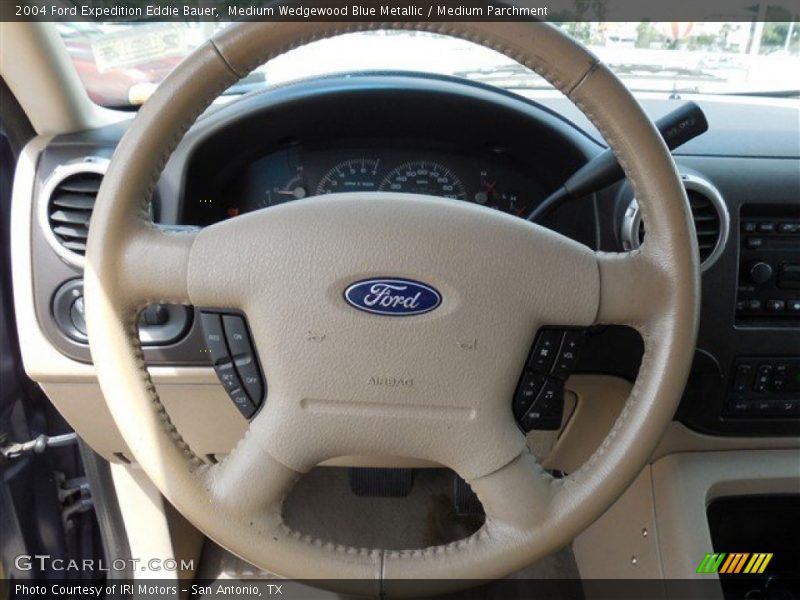 Medium Wedgewood Blue Metallic / Medium Parchment 2004 Ford Expedition Eddie Bauer
