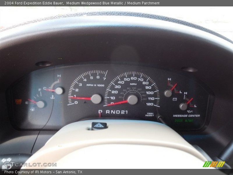Medium Wedgewood Blue Metallic / Medium Parchment 2004 Ford Expedition Eddie Bauer