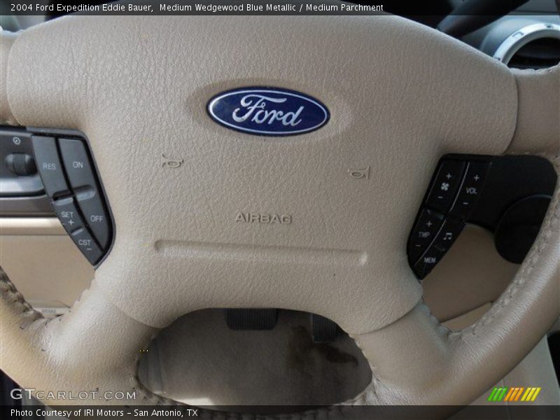 Medium Wedgewood Blue Metallic / Medium Parchment 2004 Ford Expedition Eddie Bauer